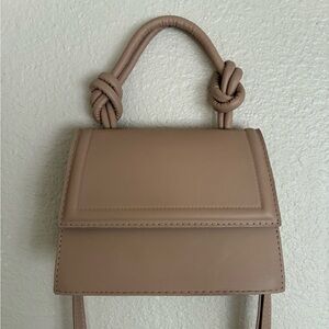 Mini Khaki Crossbody Purse